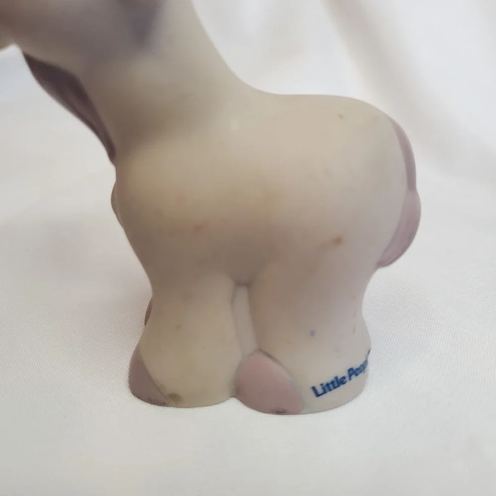 Fisher Price Little People GREY Gray BILLY GOAT Nativity Farm‎ Zoo Noah